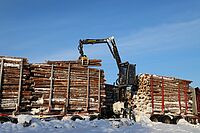 KESLA crane at the terminal